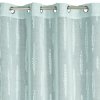ZÁVĚS NA KROUŽCÍCH ALENI 140X250 CM MENTOLOVÁ