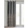 ZATEMŇOVACÍ ZÁVĚS NA KROUŽCÍCH TORI 140X250 CM VZOROVANÁ