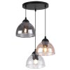 lampa wiszaca venice potrojna sufitowa kolorowe szklane klosze do kuchni jadalni salonu