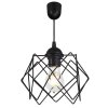 lampa wiszaca stella sufitowa pojedynczy czarny klosz w stylu loft do salonu lazienki kuchni