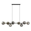 lampa wiszaca siena sufitowa zyrandol do kuchni i salonu nad stol i wyspe loft grafitowe kule