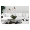 lampa wiszaca stella sufitowa zlota czarna listwa loft nad stol i wyspe nowoczesna glamour