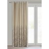 ZATEMŇOVACÍ ZÁVĚS NA KROUŽCÍCH TORI 140X250 CM VZOROVANÁ