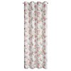 ZÁVĚS NA KROUŽCÍCH AVANI 140X250 CM KVĚTY
