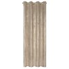 ZATEMŇOVACÍ ZÁVĚS NA KROUŽCÍCH RENIA 140X250 CM VZOROVANÁ