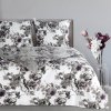 SATÉNOVÉ POVLEČENÍ NIKA54 200X220 CM, 2 KS 70X80 CM KVĚTY