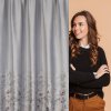 ZATEMŇOVCÍ ZÁVĚS NA PÁSCE MARIELA 140X270 CM VZOROVANÁ