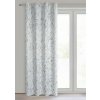 ZATEMŇOVACÍ ZÁVĚS NA KROUŽCÍCH SANCY 140X250 CM VZOROVANÁ