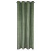 ZATEMŇOVACÍ ZÁVĚS NA KROUŽCÍCH MELANIE 140X250 CM OLIVOVÁ