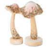 DEKORAČNÍ FIGURKA MUSHROOM SADA 2KS 12X24 CM VÍCEBAREVNÁ