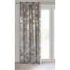 ZATEMŇOVACÍ ZÁVĚS NA KROUŽCÍCH CELIA 140X250 CM VZOROVANÁ