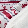 VÁNOČNÍ DEKA SCANDINAVIA 150X200 CM VZOROVANÁ