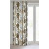 ZÁVĚS NA KROUŽCÍCH KORFU 140X250 CM VZOROVANÁ