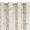 ZATEMŇOVACÍ ZÁVĚS NA KROUŽCÍCH CARMELU 140X250 CM KVĚTY