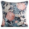 DEKORAČNÍ POVLAK NA POLŠTÁŘ VELVET113 45X45 CM KVĚTY