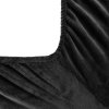 FLEECOVÉ PROSTĚRADLO FLANO 140X200 CM ČERNÁ