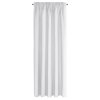 ZATEMŇOVACÍ ZÁVĚS NA PÁSCE ADLEY 135X270 CM BÍLÁ