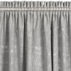 ZÁVĚS NA PÁSCE INES 140X270 CM STŘÍBRNÁ
