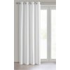 ZATEMŇOVACÍ ZÁVĚS NA KROUŽCÍCH LOGAN 140X270 CM BÍLÁ