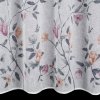 ZÁCLONA NA KROUŽCÍCH ANTEA 140X250 CM KVĚTY