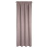 ZATEMŇOVACÍ ZÁVĚS NA PÁSCE CARLO 130X300 CM PUDROVÁ
