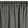 ZATEMŇOVACÍ ZÁVĚS NA PÁSCE CARLO 130X300 CM TMAVĚSIVA