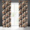 ZATEMŇOVACÍ ZÁVĚS NA PÁSCE BETTY 140X300 CM KVĚTY