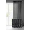 ZÁCLONA NA PÁSCE DOLLY 140X250 CM ČERNÁ