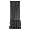 ZÁCLONA NA PÁSCE DOLLY 140X250 CM ČERNÁ