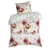 BAVLNĚNÉ POVLEČENÍ LEA11 160X200 CM, 2 KS 70X80 CM KVĚTY