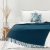 BUKLÉ DEKA BELA 150X180 CM TMAVĚMODRÁ