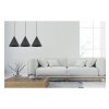 lampa wiszaca zyrandol soho czarna konstrukcja trzy metalowe stozki w stylu nowoczesnym e27