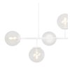 lampa sufitowa wiszaca siena bialy zyrandol ze szklanymi kloszami bezbarwne kule molekularny