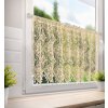 KRÁTKÁ ZÁCLONA NA PÁSCE MOLY 150X60 CM SVĚTLEBÉŽOVÁ