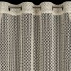 ZÁCLONA NA KROUŽCÍCH MIRELLA 140X250 CM BÉŽOVÁ