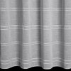 ZÁCLONA NA KROUŽCÍCH ARCADIA 140 X 250 CM STŘÍBRNÁ