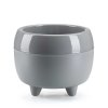 5907600447387 donica na nozkach botanica szara 23xh18 cm