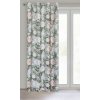 ZATEMŇOVACÍ ZÁVĚS NA KROUŽCÍCH IDA 140X250 CM KVĚTY