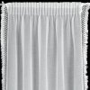 ZÁCLONA NA PÁSCE KIRA2 140X270 CM BÍLÁ