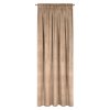 ZATEMŇOVACÍ ZÁVĚS NA PÁSCE ROSA 140X270 CM TMAVĚBÉŽOVÁ