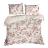 SATÉNOVÉ POVLEČENÍ SPRING42 200X220 CM, 2 KS 70X80 CM KVĚTY