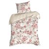 SATÉNOVÉ POVLEČENÍ SPRING42 200X220 CM, 2 KS 70X80 CM KVĚTY