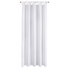 ZAHRADNÍ VODĚODOLNÝ ZÁVĚS NA POUTKÁCH GARDEN 155X240 CM BÍLÁ