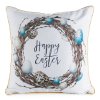 VELIKONOČNÍ DEKORAČNÍ POVLAK NA POLŠTÁŘ EASTER51 45X45 CM VZOROVANÁ