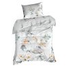 MAKOSATENOVÉ POVLEČENÍ AMELIA 200X220 CM, 2 KS 70X80 CM KVĚTINY