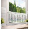 KRÁTKÁ ZÁCLONA NA PÁSCE DOLOREZ 150X30 CM KVĚTY