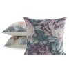 DEKORAČNÍ POVLAK NA POLŠTÁŘ LEN 48 45X45 CM KVĚTINY