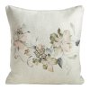 DEKORAČNÍ POVLAK NA POLŠTÁŘ LEN 39 45X45 CM KVĚTINY