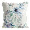 DEKORAČNÍ POVLAK NA POLŠTÁŘ LEN 42 45X45 CM KVĚTY