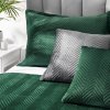 DEKORAČNÍ POVLAK NA POLŠTÁŘ SOFIE 50X70 CM TMAVĚZELENÁ